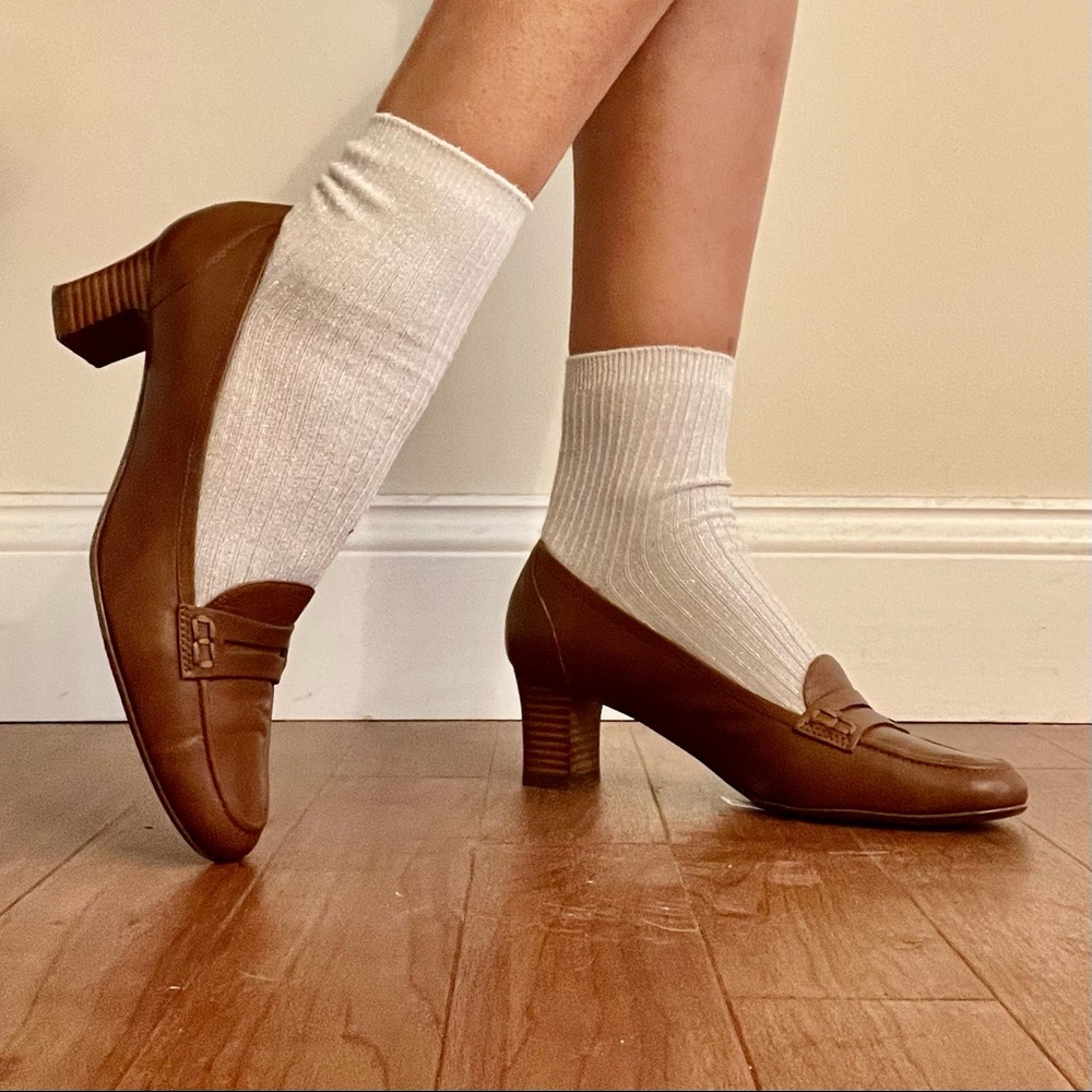 Brown Leather Penny Loafers | Brooks Brothers